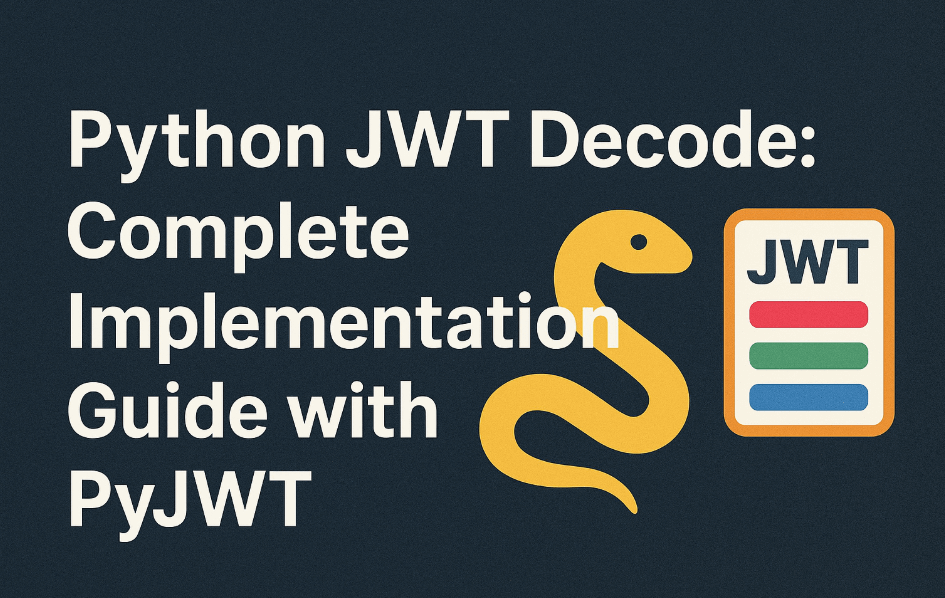 Python JWT Decode Complete Implementation Guide